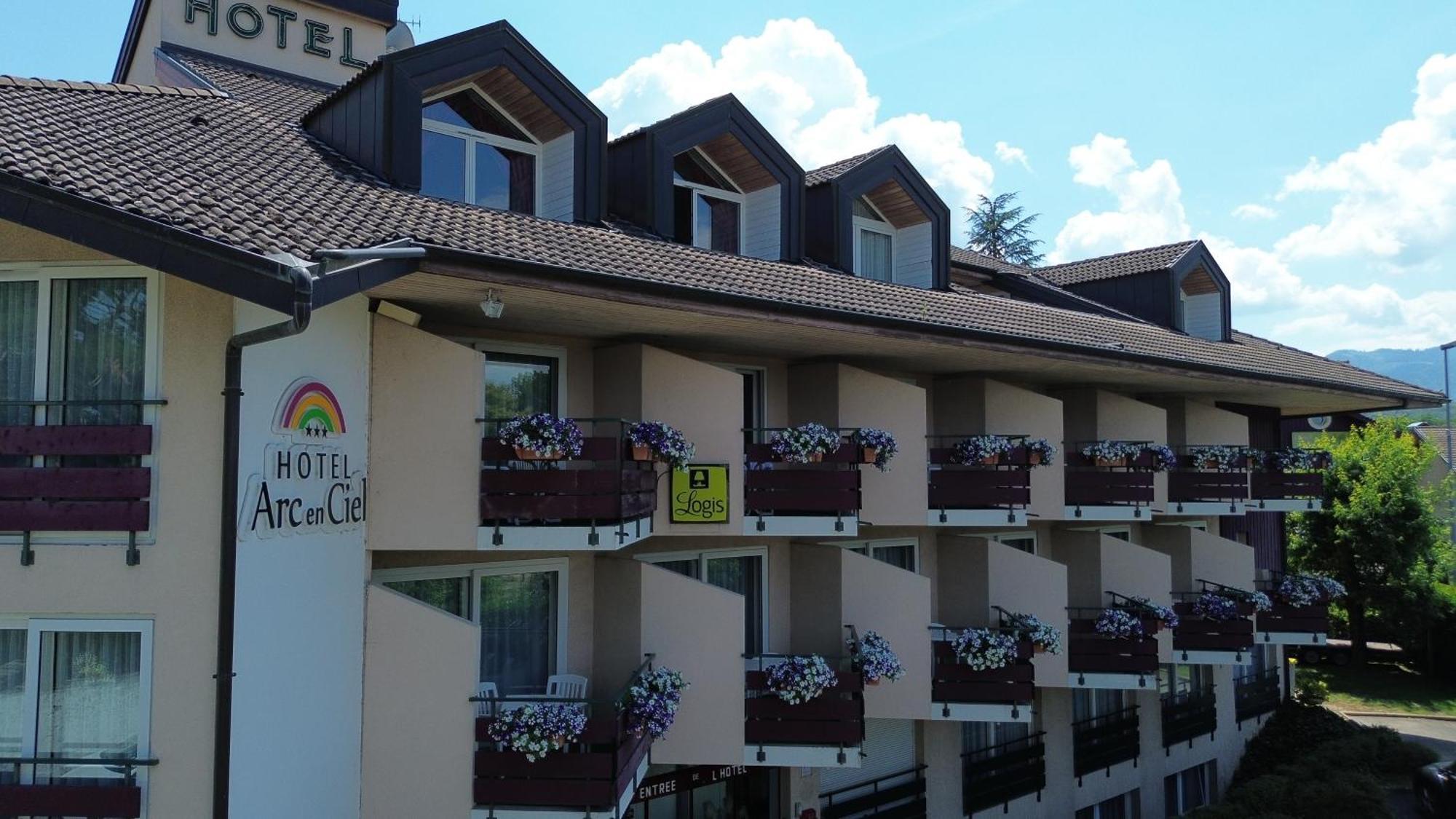 Logis Hotel Arc En Ciel Thonon-les-Bains Exterior foto