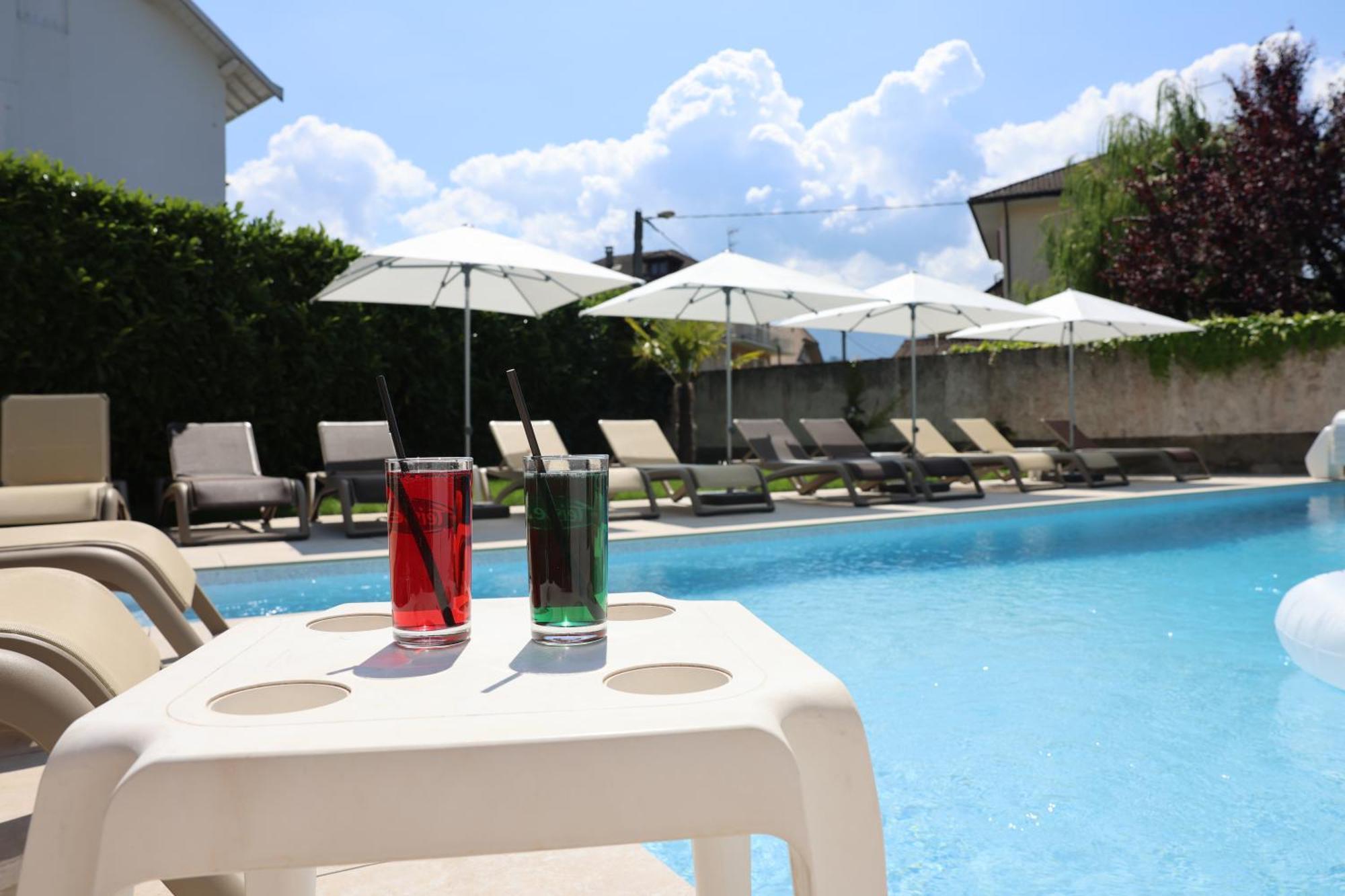 Logis Hotel Arc En Ciel Thonon-les-Bains Exterior foto