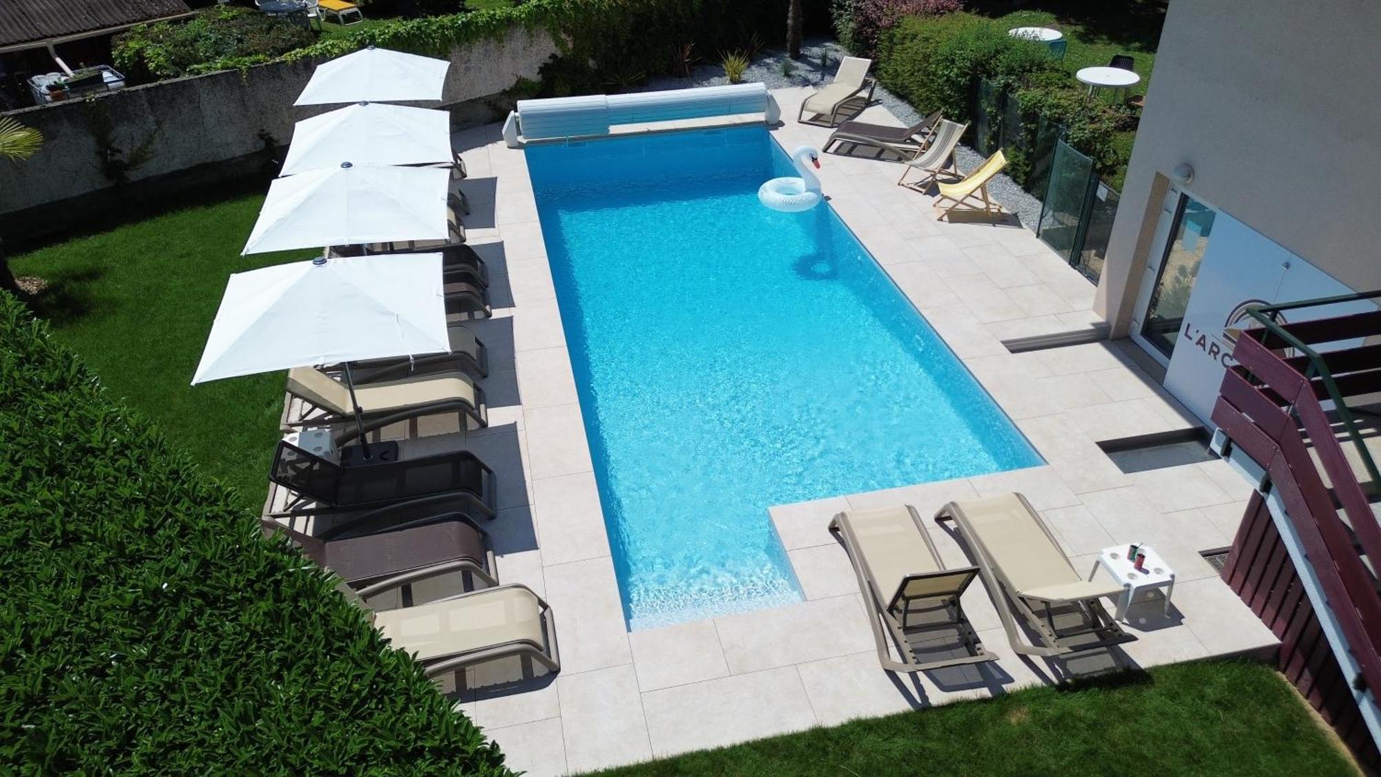 Logis Hotel Arc En Ciel Thonon-les-Bains Exterior foto