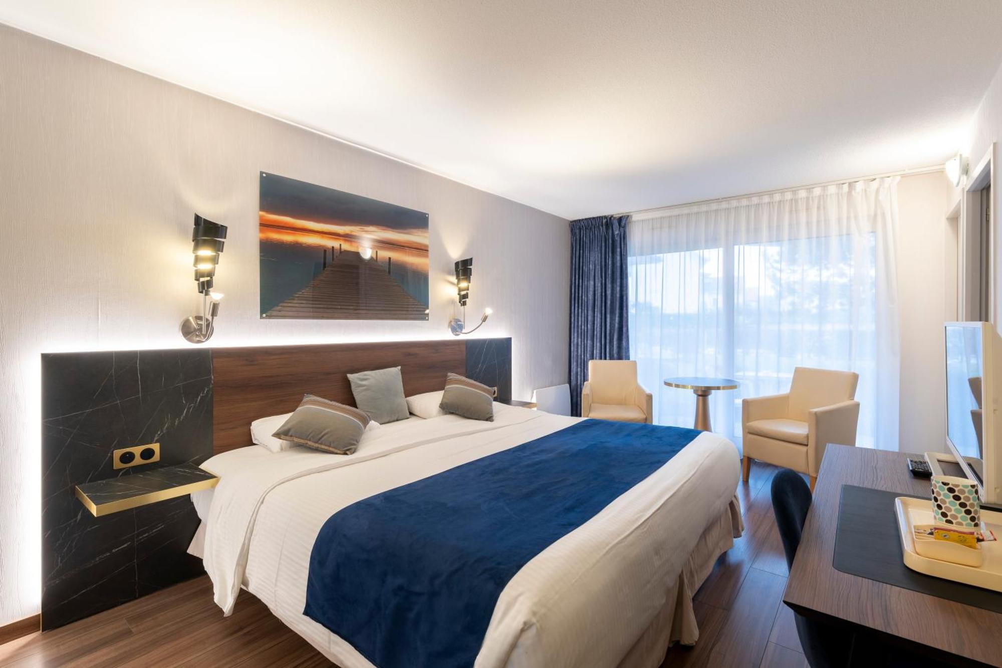 Logis Hotel Arc En Ciel Thonon-les-Bains Exterior foto