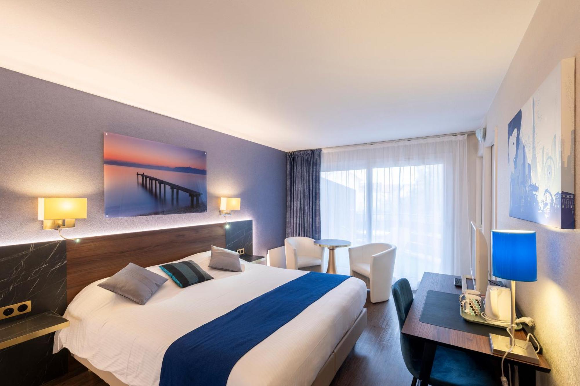 Logis Hotel Arc En Ciel Thonon-les-Bains Exterior foto